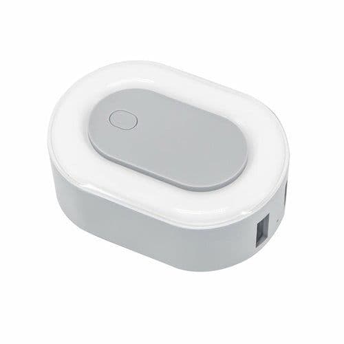 image-Creative Two Port Smart Phone Charger Night Light