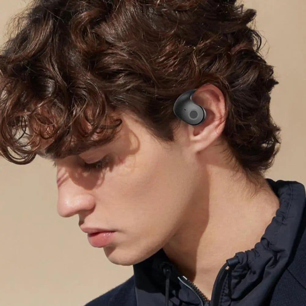 image-Over-the-ear Earphones Non-removable Earphones Waterproof Wireless