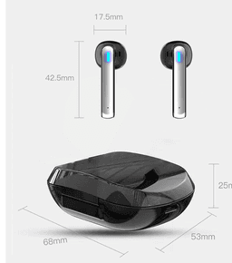 image-Wireless Bluetooth Headset 5.0 In-ear Headphones