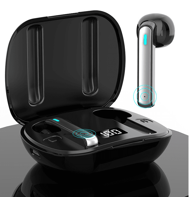 image-Wireless Bluetooth Headset 5.0 In-ear Headphones