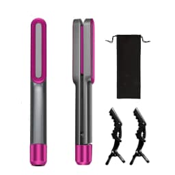 image-Professional Hair Iron For Thick 2 In 1 Straightener Styling Tools