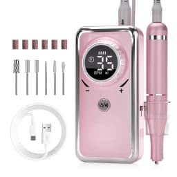 image-35000RPM Electric Nail Drill Machine for Professional Nails Portable