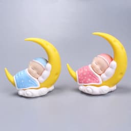 image-Micro-view Moon Cover Quilt Sleeping Baby Handmade