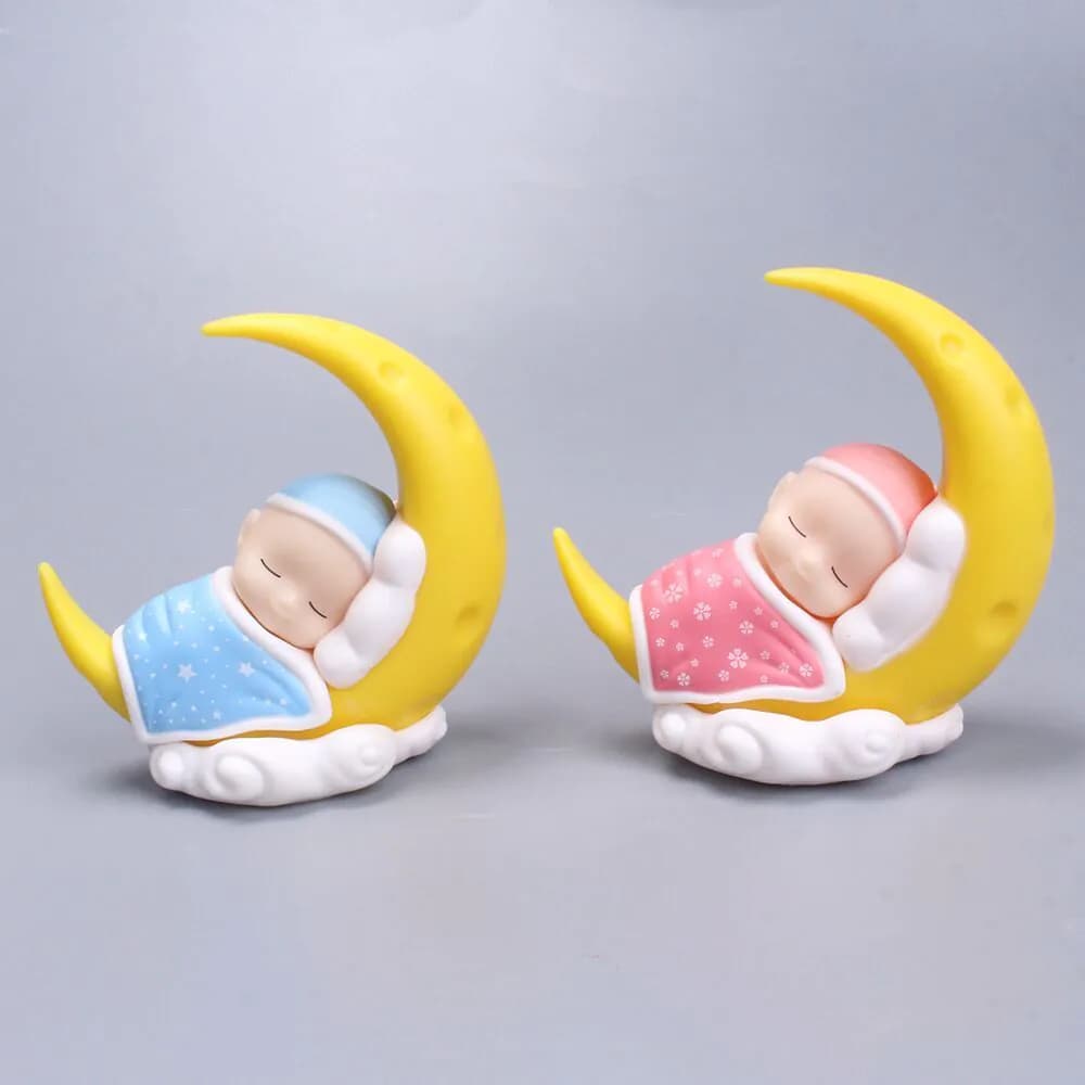 image-Micro-view Moon Cover Quilt Sleeping Baby Handmade