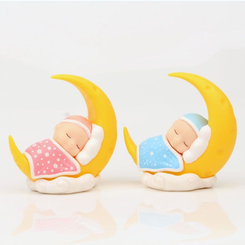 image-Micro-view Moon Cover Quilt Sleeping Baby Handmade