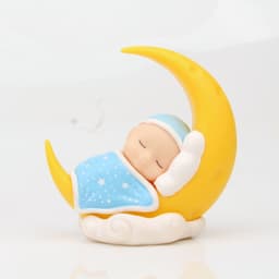 image-Micro-view Moon Cover Quilt Sleeping Baby Handmade