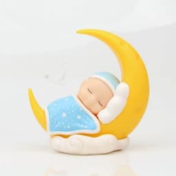 image-Micro-view Moon Cover Quilt Sleeping Baby Handmade