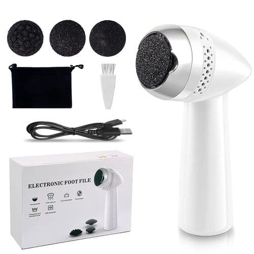 image-New Electric Pedicure Smooth Machine Callus Remover USB Charge Foot