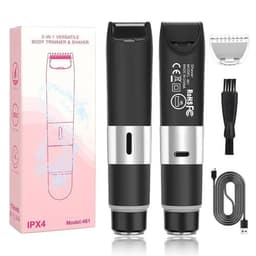 image-Electric Bikini Trimmer for Women - 2 in 1 Electric Lady Clipper Pubic