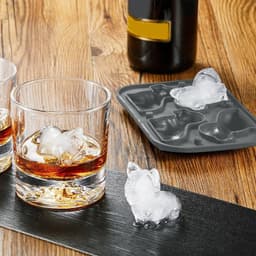 image-Silicond Ice Cube Whiskey Ice Ice Large Ice Cube Corgi Pet Dog