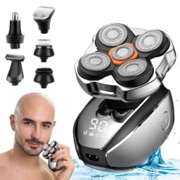 image-Head Shavers for Bald Men Shaver, 5 in 1 Electric Razor with