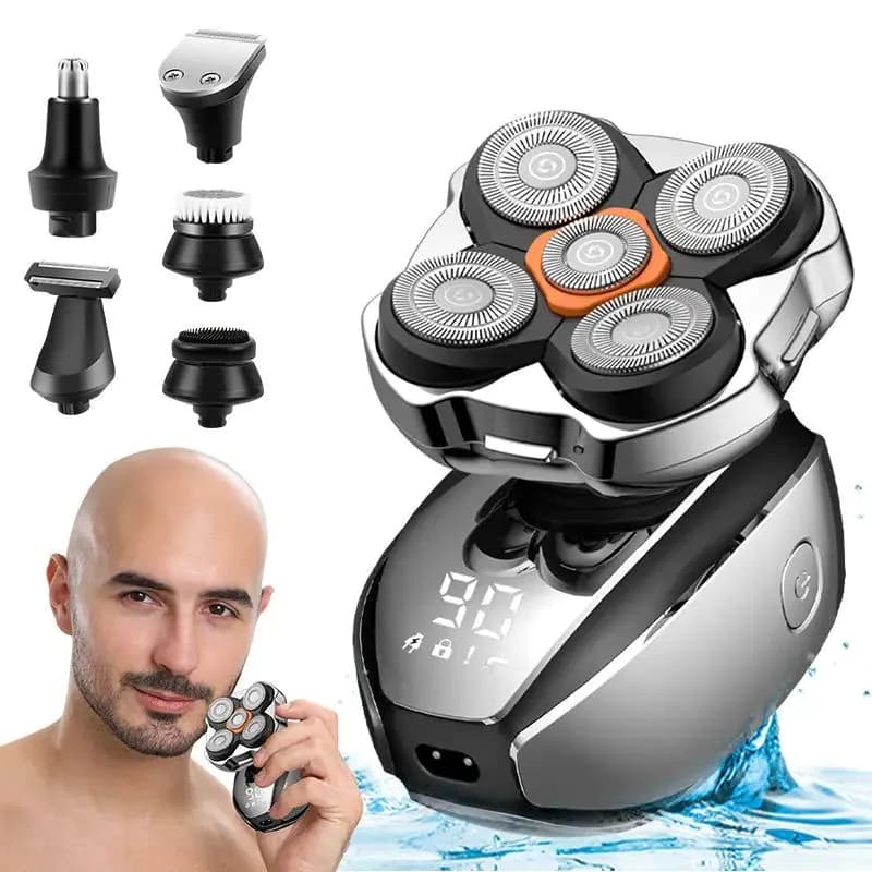 image-Head Shavers for Bald Men Shaver, 5 in 1 Electric Razor with