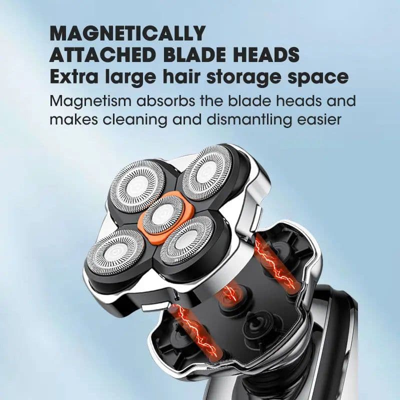 image-Head Shavers for Bald Men Shaver, 5 in 1 Electric Razor with