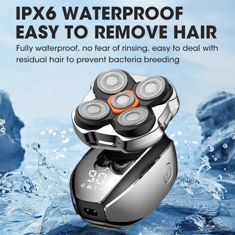 image-Head Shavers for Bald Men Shaver, 5 in 1 Electric Razor with