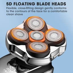 image-Head Shavers for Bald Men Shaver, 5 in 1 Electric Razor with