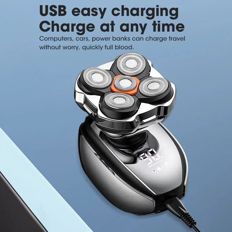 image-Head Shavers for Bald Men Shaver, 5 in 1 Electric Razor with