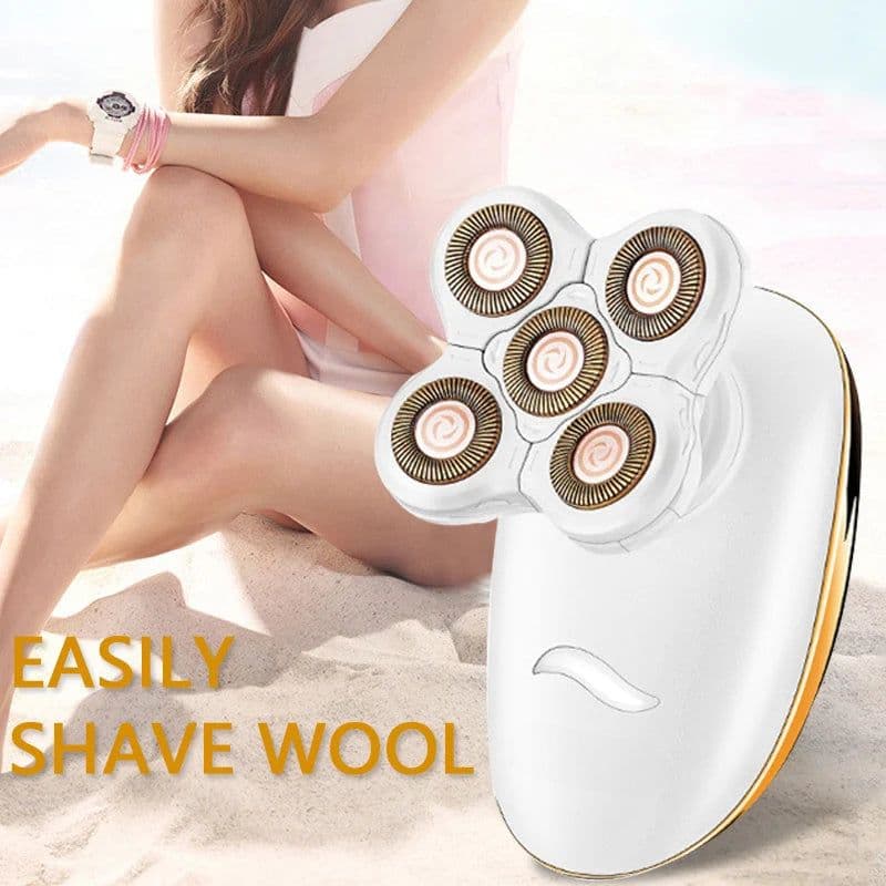 image-3 In 1 Lady Electric Shaver Painless Electric Hair Removal for Women