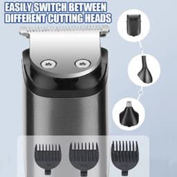 image-Four in 1 Multifunctional Men's Hair Clipper Beard Clipper Nose Hair