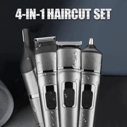 image-Four in 1 Multifunctional Men's Hair Clipper Beard Clipper Nose Hair