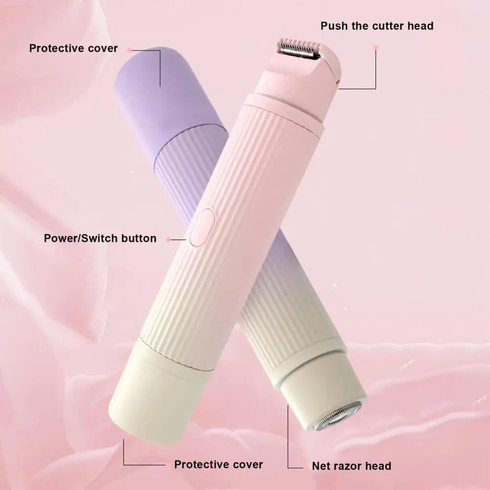 image-Hair Trimmer Women Electric Epilator Rechargeable Electric Epilator