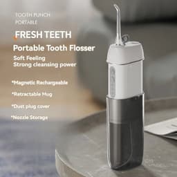image-Water Floss Oral Irrigator Rechargeable Portable Dental Water Jet Home