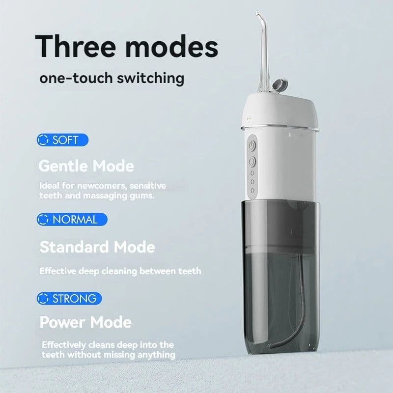 image-Water Floss Oral Irrigator Rechargeable Portable Dental Water Jet Home