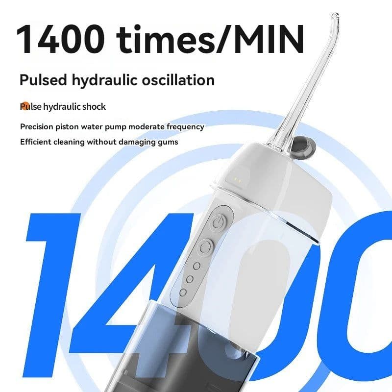 image-Water Floss Oral Irrigator Rechargeable Portable Dental Water Jet Home