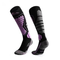 image-Wool Ski Sock for Men and Women Breathable Sports Socks Long Tube Snow