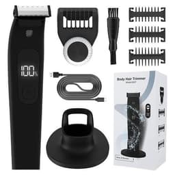 image-Electric Beard Trimmer Razor for Men Trim Edge Shave Wet or Dry with