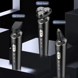 image-Electric Shaver 3 in 1 Multifunctional Portable Waterproof Men Smart