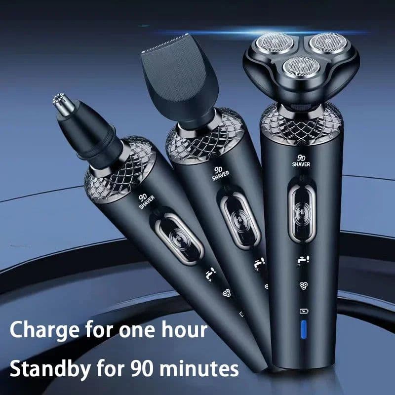 image-Electric Shaver 3 in 1 Multifunctional Portable Waterproof Men Smart