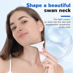 image-7 Colors Anti Wrinkle Facial Massager Neck Face Beauty Device Skin