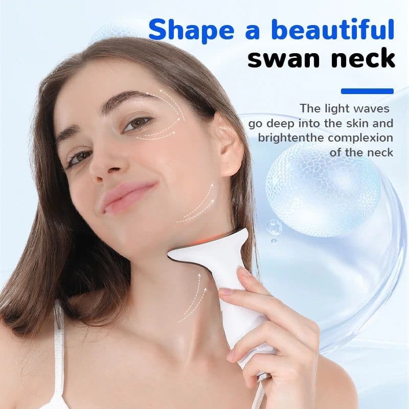image-7 Colors Anti Wrinkle Facial Massager Neck Face Beauty Device Skin