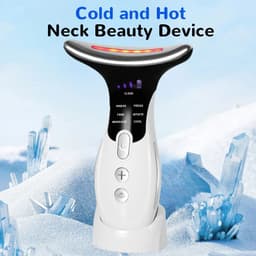 image-7 Colors Anti Wrinkle Facial Massager Neck Face Beauty Device Skin