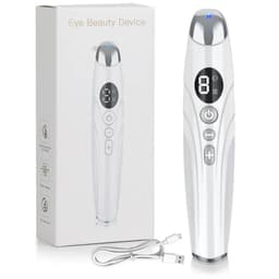 image-Electric Eye Massager Vibrating Beauty Device Color Light Heating