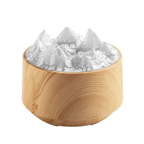 image-New Volcanic Crack Aromatherapy Wood Grain Humidifier Home Office