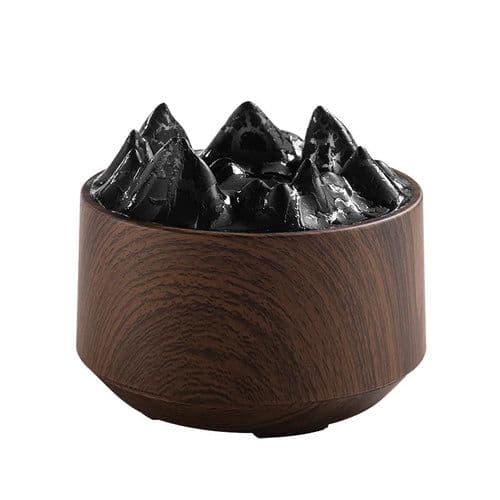 image-New Volcanic Crack Aromatherapy Wood Grain Humidifier Home Office