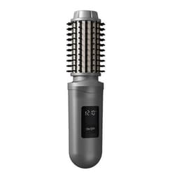 image-Cordless Hair Curling Iron Brush USB Rechargeable Travel Heated Round