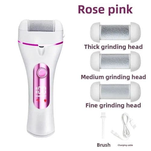 image-Electric Foot Grinder Dead Skin Remover Home Use Foot Scrubbing Tool