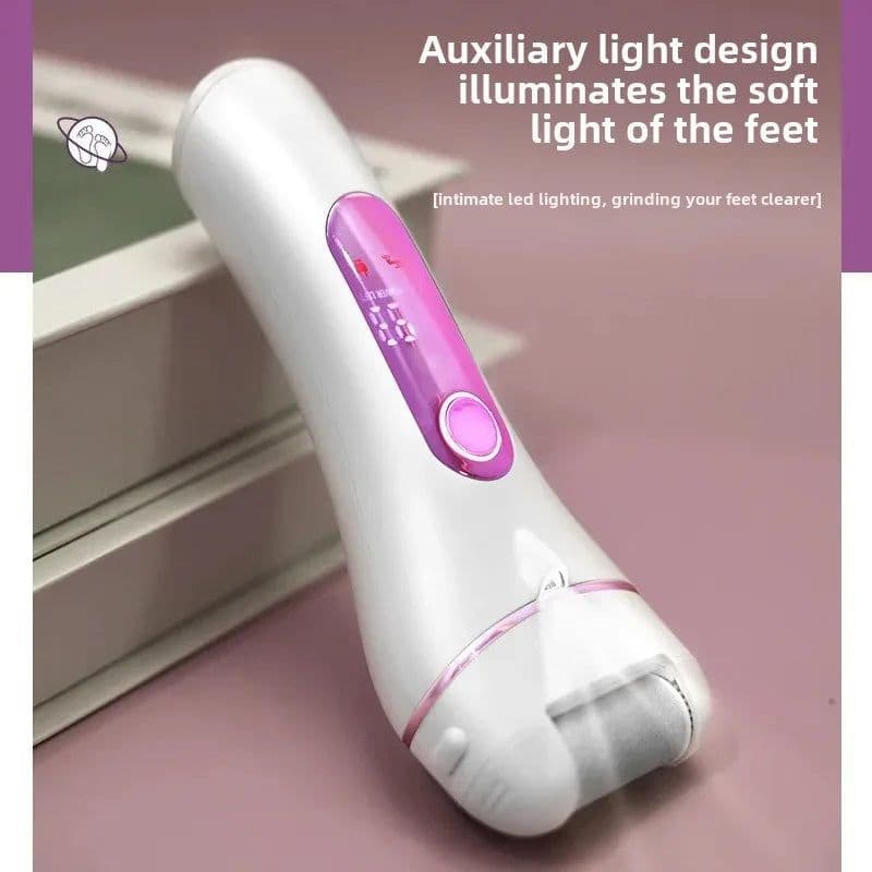 image-Electric Foot Grinder Dead Skin Remover Home Use Foot Scrubbing Tool