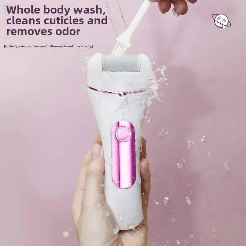 image-Electric Foot Grinder Dead Skin Remover Home Use Foot Scrubbing Tool