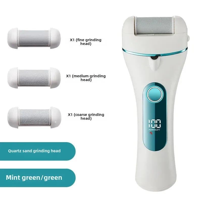 image-Electric Foot Grinder Dead Skin Remover Home Use Foot Scrubbing Tool