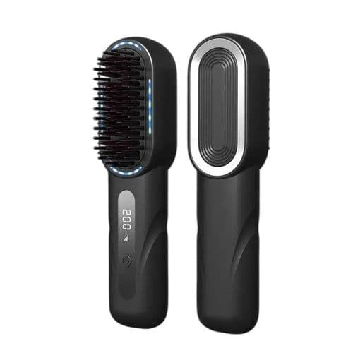 image-New Wireless Hair Straightener Shrink Design Type-C Straight Hair Comb