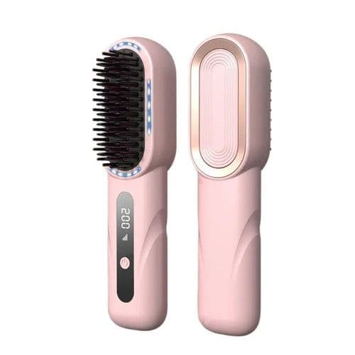 image-New Wireless Hair Straightener Shrink Design Type-C Straight Hair Comb