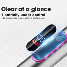 image-LCD Digital Display Hair Clipper Set Professional Electric Hair