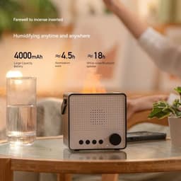 image-Creative Simulation of Colorful Flame Diffuser Wireless Smart