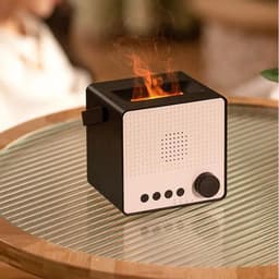 image-Creative Simulation of Colorful Flame Diffuser Wireless Smart