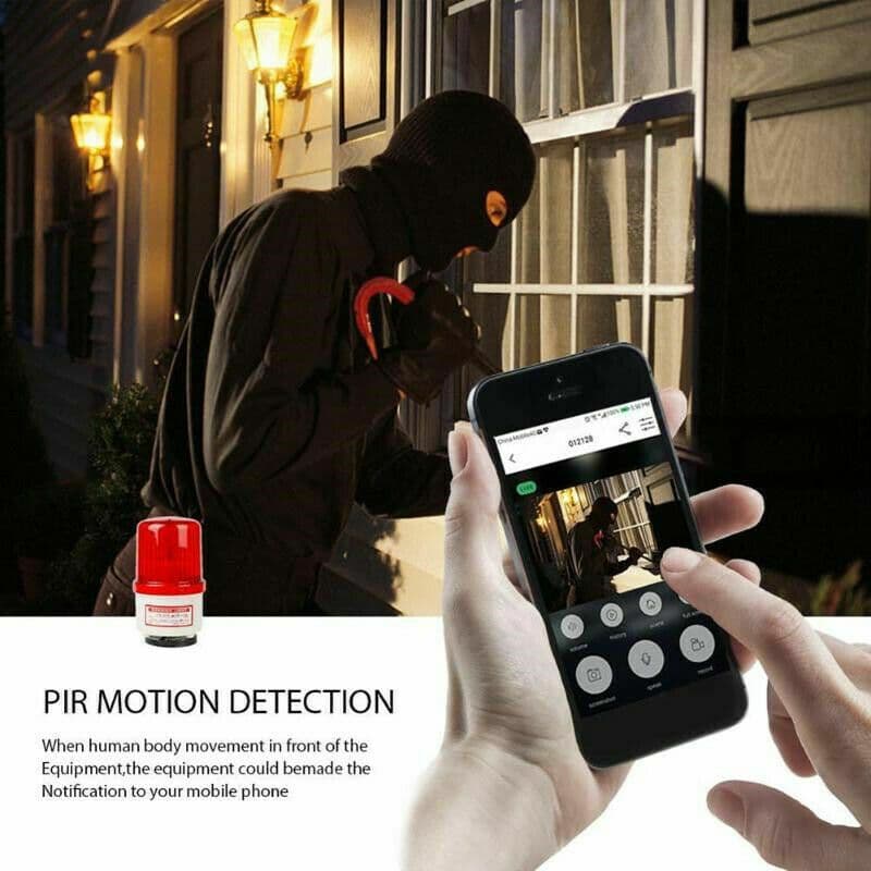 image-WiFi Ring Doorbell 1080P HD Security Camera Wireless Door Bell Camera
