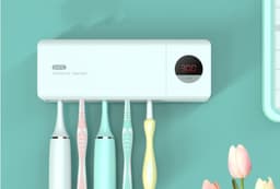 image-Rechargeable Toothbrush Holder for Ultraviolet Sterilization