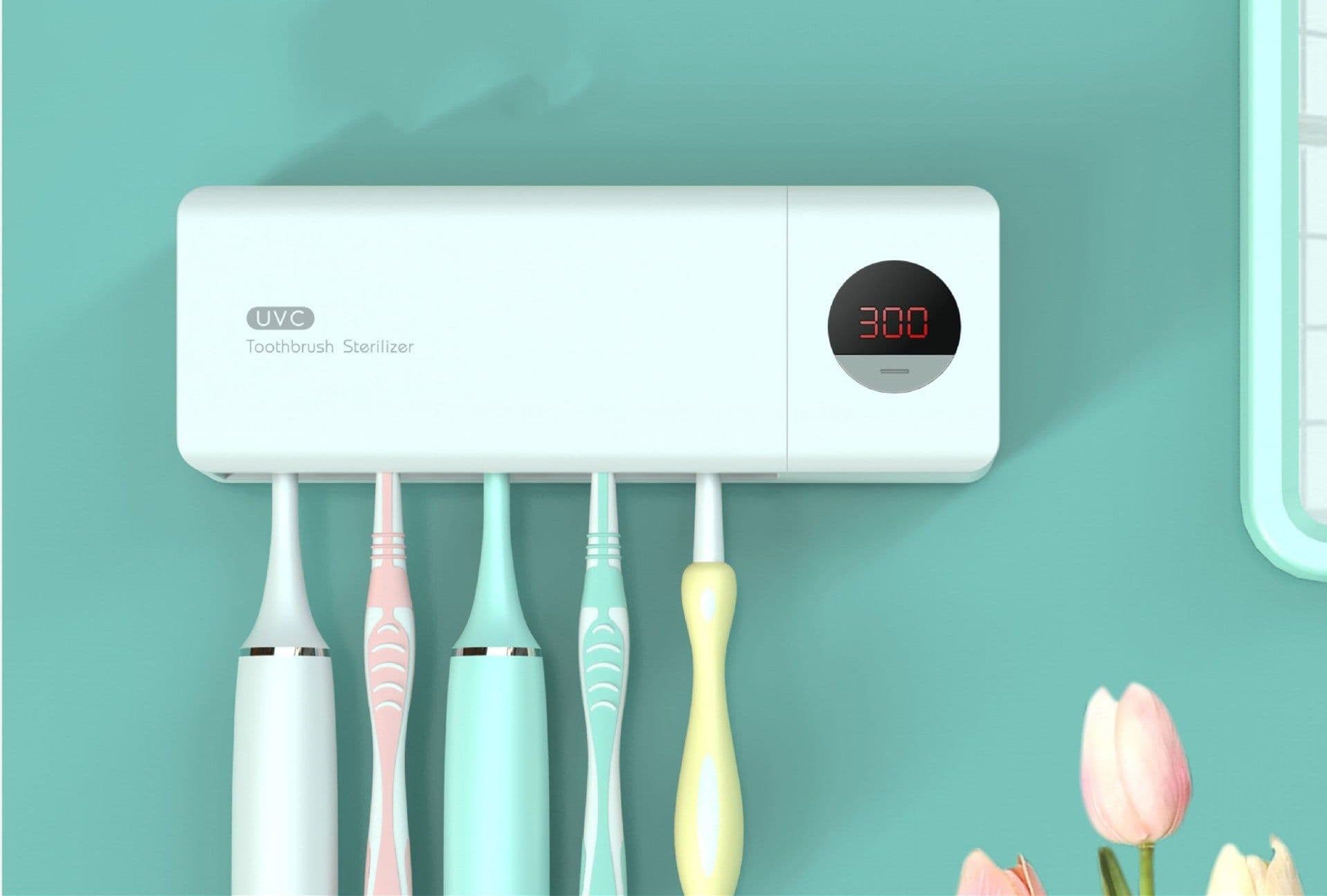image-Rechargeable Toothbrush Holder for Ultraviolet Sterilization
